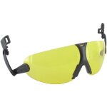Lunettes intégrées en polycarbonate jaune anti - buée et anti - rayures pour casques et coiffes 3m peltor ... Lunettes intégrées en polycarbonate jaune anti - buée et anti - rayures pour casques et coiffes 3m peltor ...