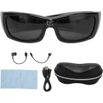 Lunettes intelligentes bluetooth avec cam�ra - woopso - cam�ra 1080p hd - lentille polaris�e - �couteurs ...