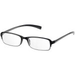Lunettes de lecture  branches flexibles - infactory - dioptrie + 25 - noir - classique - mixte