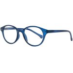 Lunettes loupes - loupea - lunettes de lecture rondes bleues translucides blavy - dioptrie 25 - bleu