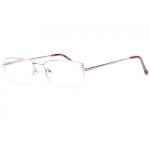 Lunettes loupes - proloupe - lunettes loupe demi cerclees dorees en metal legeres solly - dioptrie 2 ...