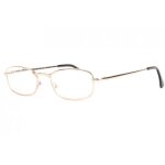Lunettes loupes - proloupe - fines lunettes de lecture dorees en metal legeres et souples fymo - dioptrie ...