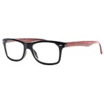 Lunettes loupes - proloupe - lunettes de lecture bois noir et marron originales tendance orby - dioptrie ...