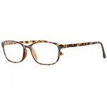 Lunettes loupes - proloupe - lunettes de lecture ecailles marron vintage mopy - dioptrie 15 - marron