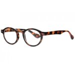 Lunettes loupes - proloupe - lunettes de lecture rondes marrons ecailles vintage zeyx - dioptrie 15 - ...