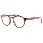 Lunettes loupes - proloupe - lunettes de lecture rondes marron vintage et classe meyx - dioptrie 35 - ...