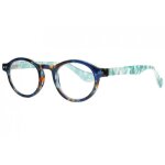 Lunettes loupes - proloupe - lunettes de lecture rondes vertes et bleues fantaisies zeyx - dioptrie 35 ...