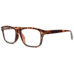 Lunettes loupes - proloupe - lunettes de lecture vintage marron rectangles lyma proloupe - dioptrie 15 ...