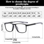 Lunettes loupes rouge / noir 1. 5