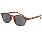 Lunettes loupe solaire monture marron �caille spice