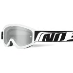 Lunette moto cross quad by destocknet blanc