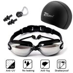 Lunettes de natation - kingcenton - anti - buée - Étanche - avec bonnet et écouteurs - mixte Lunettes de natation - kingcenton - anti - buée - Étanche - avec bonnet et écouteurs - mixte