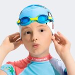 Lunettes piscine enfants - marque - modle - antibue rglable - pont de nez flexible - protection uv ...