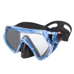 Lunettes de piscine masque de plonge en apne anti - bue pour adultes masque de lunettes en verre tremp ...