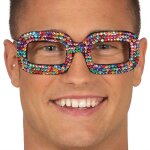 Lunettes pop multicolores
