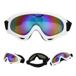 Lunettes de ski coupe - vent moto unisexe sports de plein air lunettes de cyclisme pour adultes enfants ...