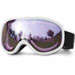Lunettes de ski - sur lunettes anti - bu�e double lentille pour homme femme enfant ski snowboard motoneige ...