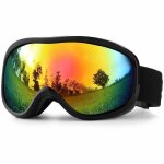 Lunettes de ski - sur lunettes anti - bu�e double lentille pour homme femme enfant ski snowboard motoneige ...