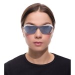 Lunettes de soleil adidas pour femme lunettes � effet miroir cat�gorie de filtre?2 blanc / bleu / argent ...