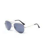 Lunettes de soleil aviateur argent mat banila - cat�gorie 3 - aviator - argent� - mixte