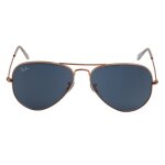 Lunettes de soleil aviateur pour femmes grand mod�le en m�tal rb3025 - or rose