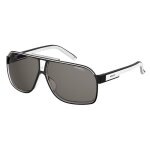 Carrera grand prix 2 - lunettes de soleil homme monture plastique noire verres gris polaris�s