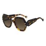 Lunettes de soleil carolina herrera her 0314 / g / s 61 / 24 / 145 havana / brown shaded eco acetate ...