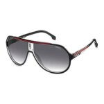 Lunettes de soleil - carrera - carrera 1057 / s - aviator - protection 3 - noir / rouge