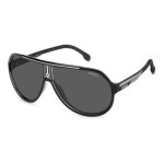 Lunettes de soleil - carrera - carrera 1057 / s - noir - gris - monture carrée Lunettes de soleil - carrera - carrera 1057 / s - noir - gris - monture carrée