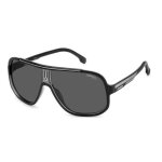 Lunettes de soleil carrera carrera 1058 / s 63 / 11 / 135 black grey / grey inject� / propionate homme ...