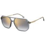 Lunettes de soleil carrera carrera 324 / s 59 / 15 / 145 grey / grey shaded gold mirrored g�n�rique homme ...