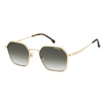 Lunettes de soleil carrera carrera 334 / s 53 / 21 / 145 aoz matte gold metal frames man carrera carrera ...