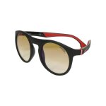 Lunettes de soleil - carrera - 5048 - s - noir mat - rouge - jaune d�grad�