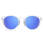 Lunettes de soleil rondes en ac�tate pour homme 8056s - transparent