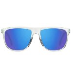 Lunettes de soleil ovales en acétate pour homme 8059s - vert transparent Lunettes de soleil ovales en acétate pour homme 8059s - vert transparent