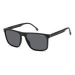 Lunettes de soleil carrera carrera 8064 / s 57 / 17 / 145 black grey / grey polarized inject / propionate ...