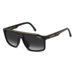 Lunettes de soleil carrera c sport 04 / s 59 / 17 / 145 matte black gold / dark grey shaded inject / ...
