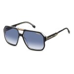 Lunettes de soleil carrera victory c 01 / s 60 / 15 / 145 black crystal / blue shaded eco polyamide homme ...