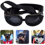 Lunettes de soleil pour chien - protection uv - noir