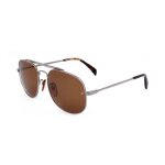 Lunettes de soleil - david beckham - 7004 / s - argent� - brun - cat�gorie 3