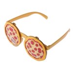 Lunettes de soleil - drle - forme de pizza - multicolore - accessoire de costume - enfant