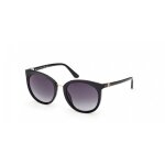 Lunettes de soleil guess gu00282 52 / 19 / 140 shiny black front injected / metal woman gu00282