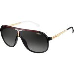 Lunettes de soleil - carrera - 1007 / s 807 9o - noir - ovale - protection uv 100%