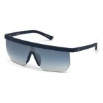 Lunettes de soleil homme web eyewear we0221 - 91w bleu - adulte - rsine - femme