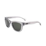 Lunettes de soleil hugo boss boss 1649 / s 52 / 22 / 145 kb7 grey eco cellulose prop man hub sun boss ...