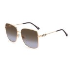 Lunettes de soleil - jimmy choo - hester / s - gold plum - tendance - femme