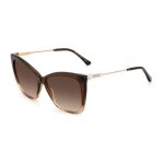 Lunettes de soleil - jimmy choo - seba / s - marron - chic - femme