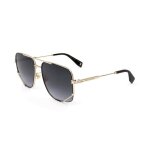 Lunettes de soleil - marc jacobs - mj 1048 / s rhl - noir et dor - mtal - chic