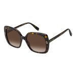 Lunettes de soleil marc jacobs mj 1138 / s 56 / 19 / 140 dark havana / brown shaded ac�tate femme mj ...