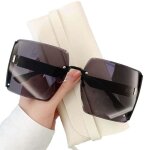 Lunettes de soleil - noname - r�tro carr�es - protection uv400 - verres polaris�s gris - femme